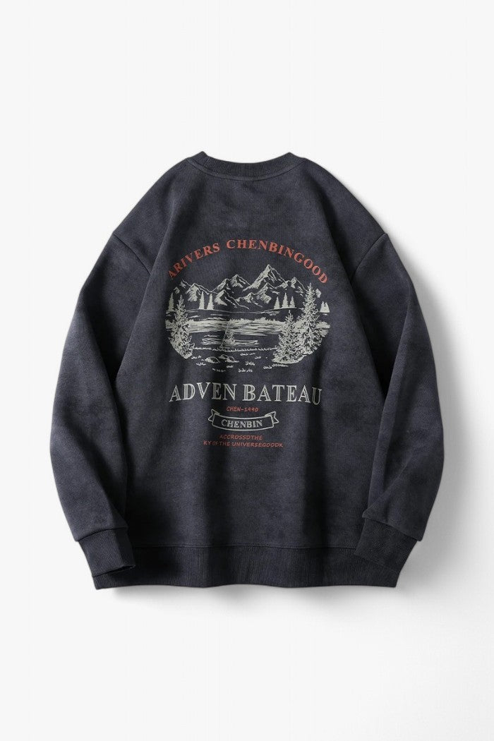 RetroWave Vintage Wash Hoodie
